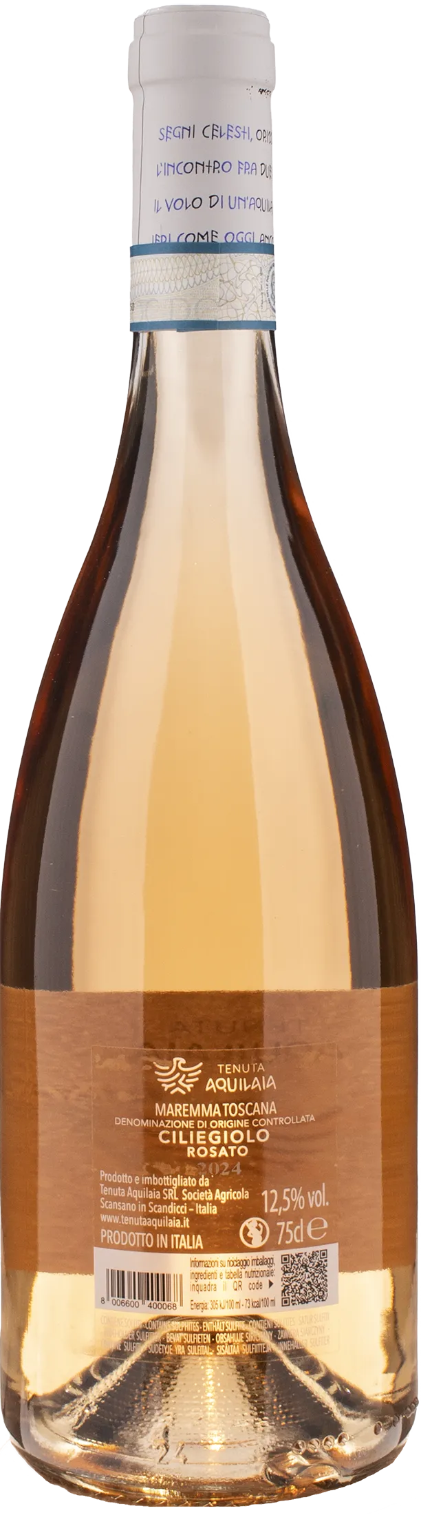 Tenuta Aquilaia Maremma Ciliegiolo Rosato 2024