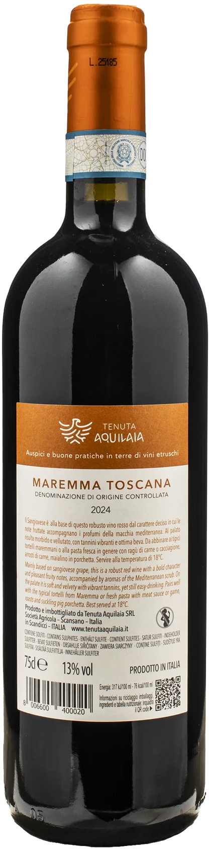 Tenuta Aquilaia Maremma Toscana Rosso 2024