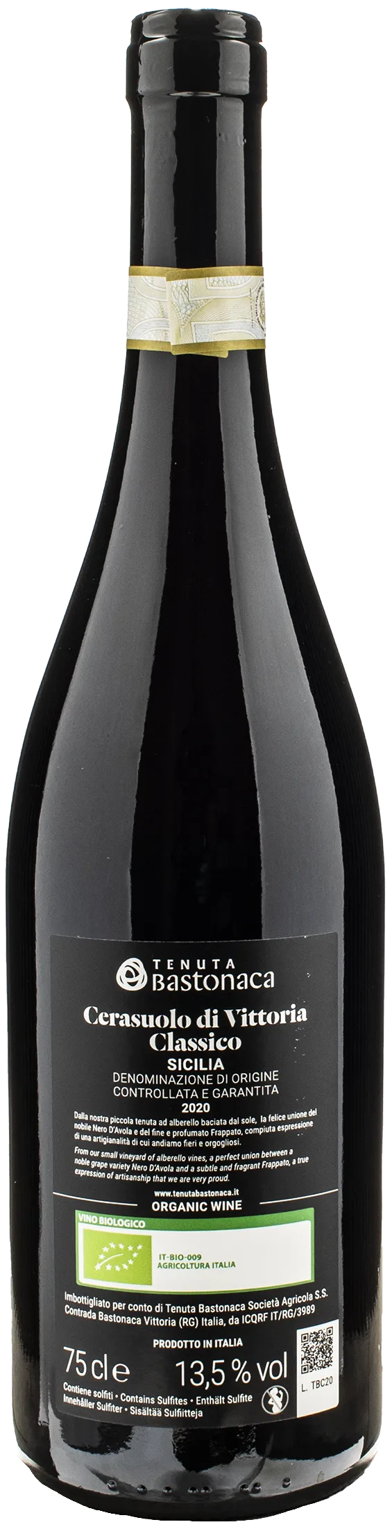 Tenuta Bastonaca Cerasuolo di Vittoria Classico 2020