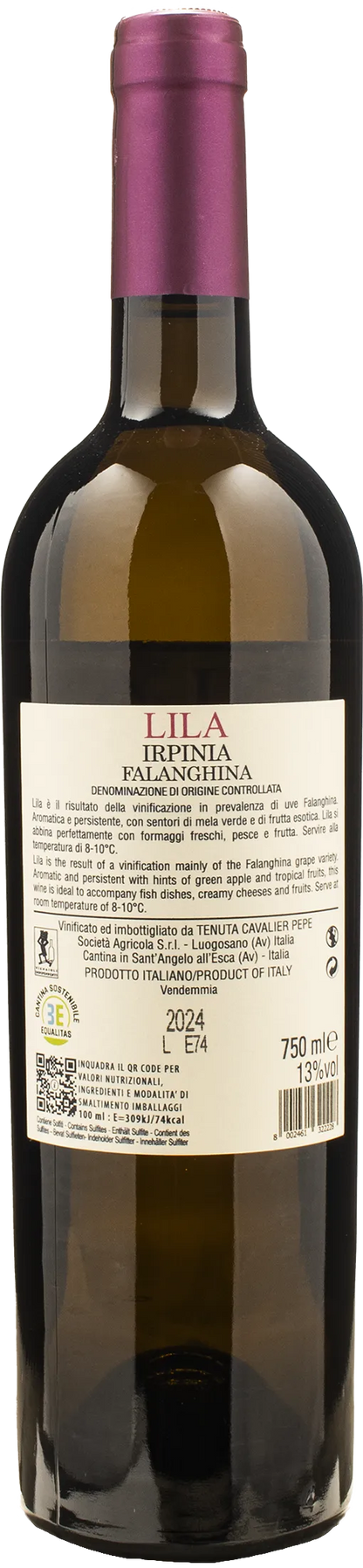 Tenuta Cavalier Pepe Irpinia Falanghina Lila 2024