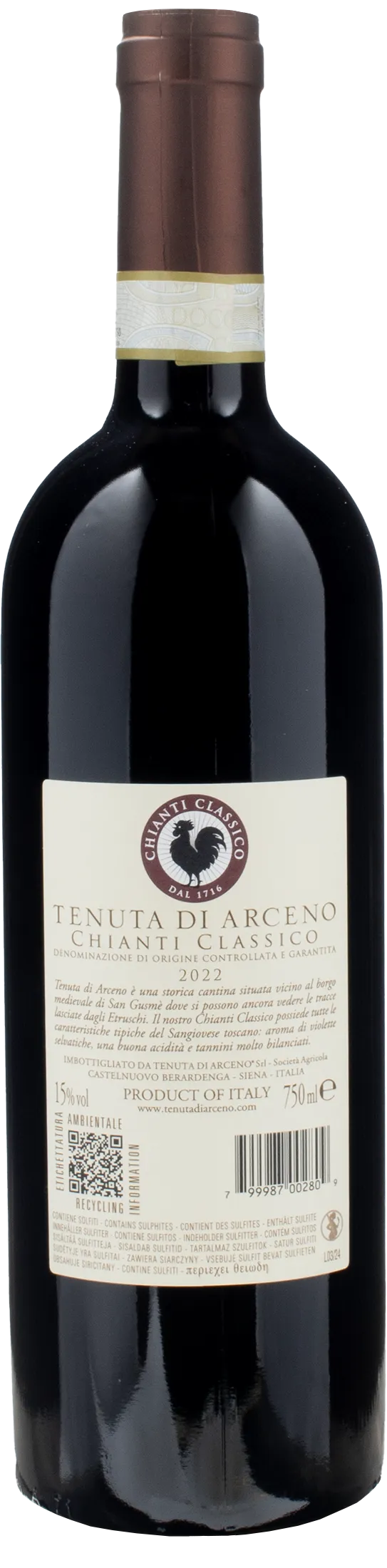 Tenuta di Arceno Chianti Classico 2022