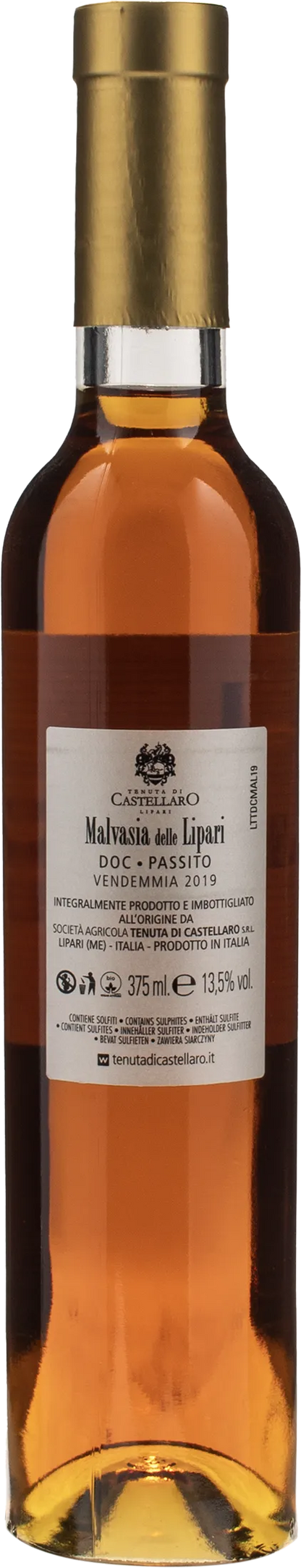 Tenuta di Castellaro Malvasia delle Lipari Passito 0.375L 2019