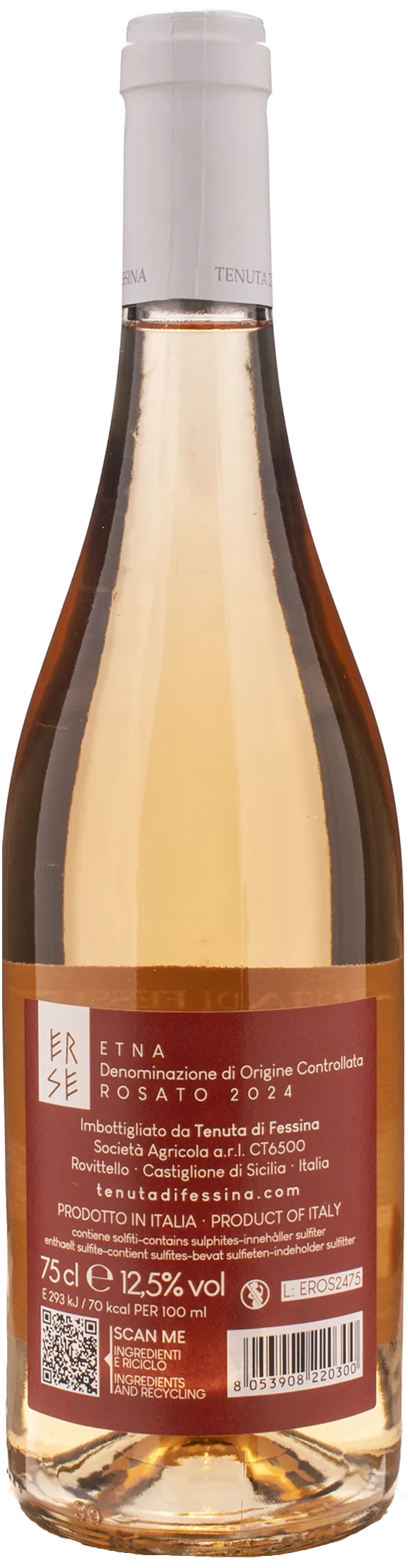 Tenuta di Fessina Etna Rosato Erse 2024