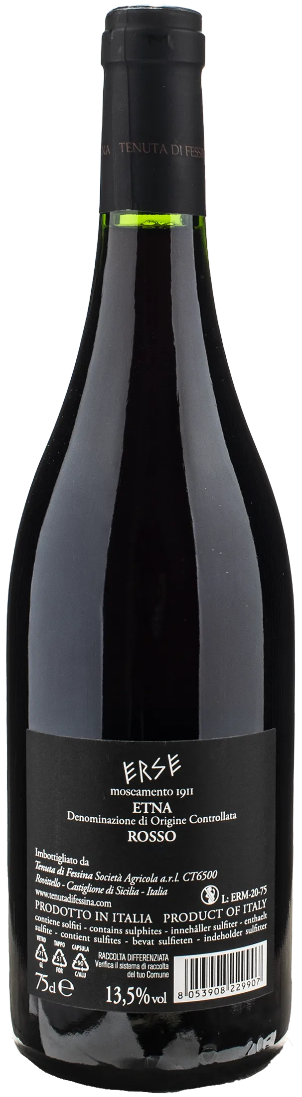 Tenuta di Fessina Etna Rosso Erse 1911 Contrada Moscamento 2020