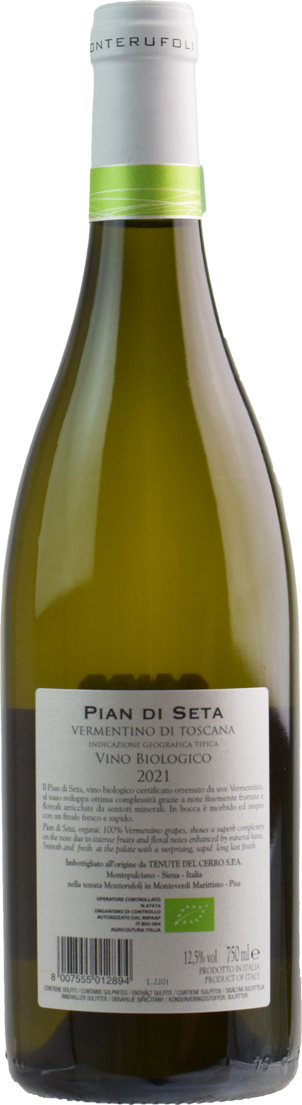 Tenuta di Monterufoli Vermentino Pian di Seta Bio 2021