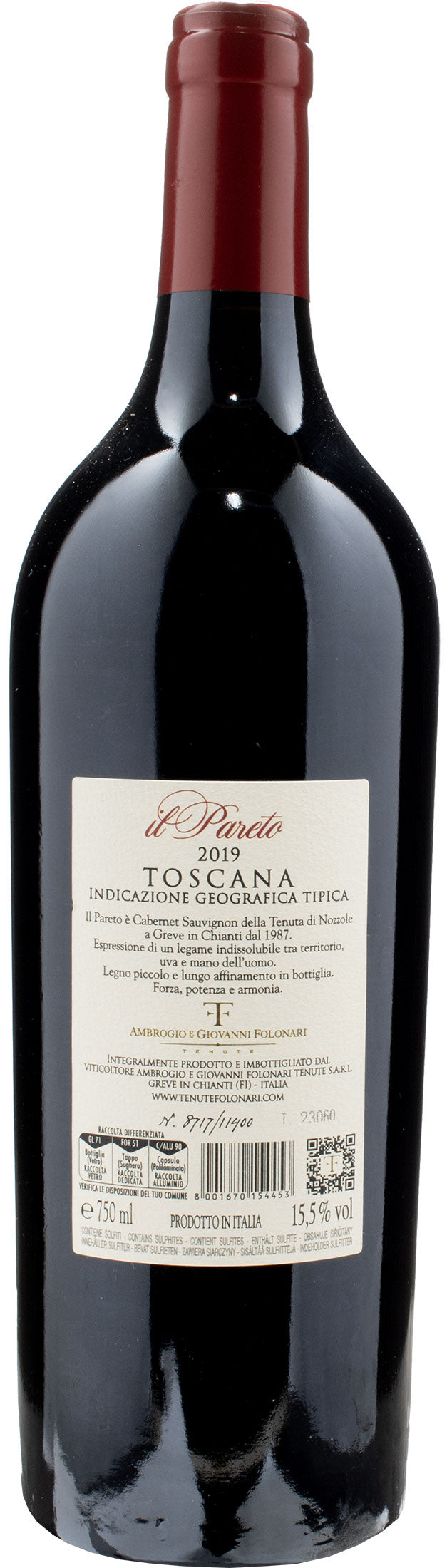 Tenuta di Nozzole Il Pareto 2019