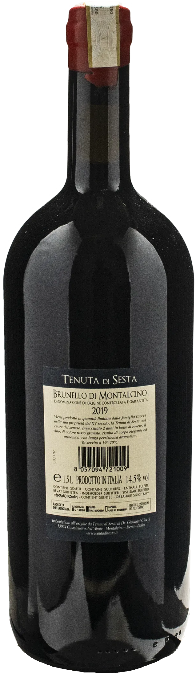 Tenuta di Sesta Brunello di Montalcino Magnum 2019