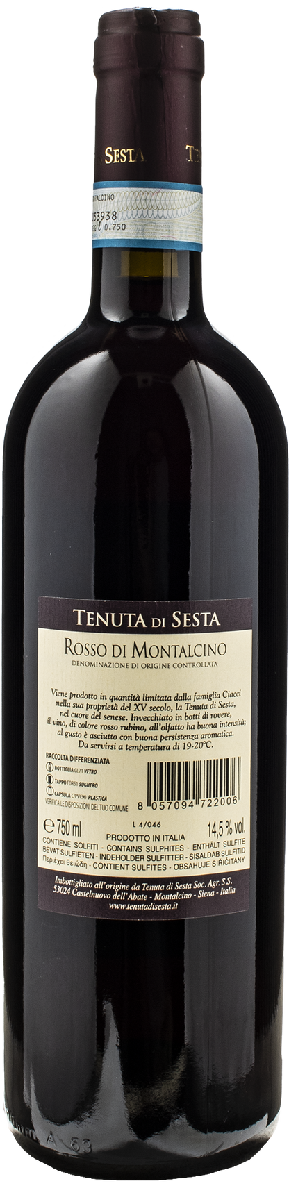 Tenuta di Sesta Rosso di Montalcino 2022