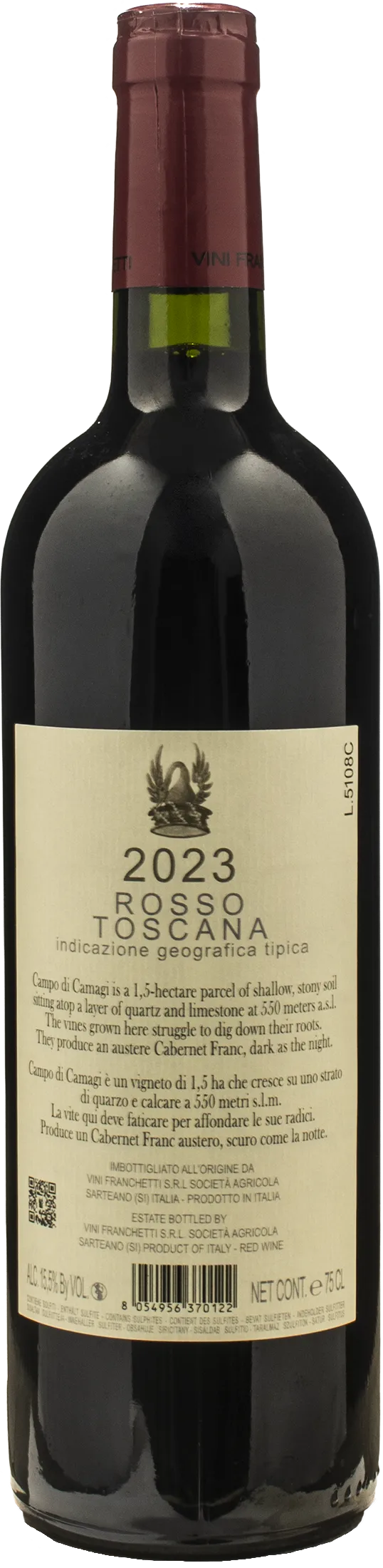 Tenuta di Trinoro Campo di Camagi Rosso 2023