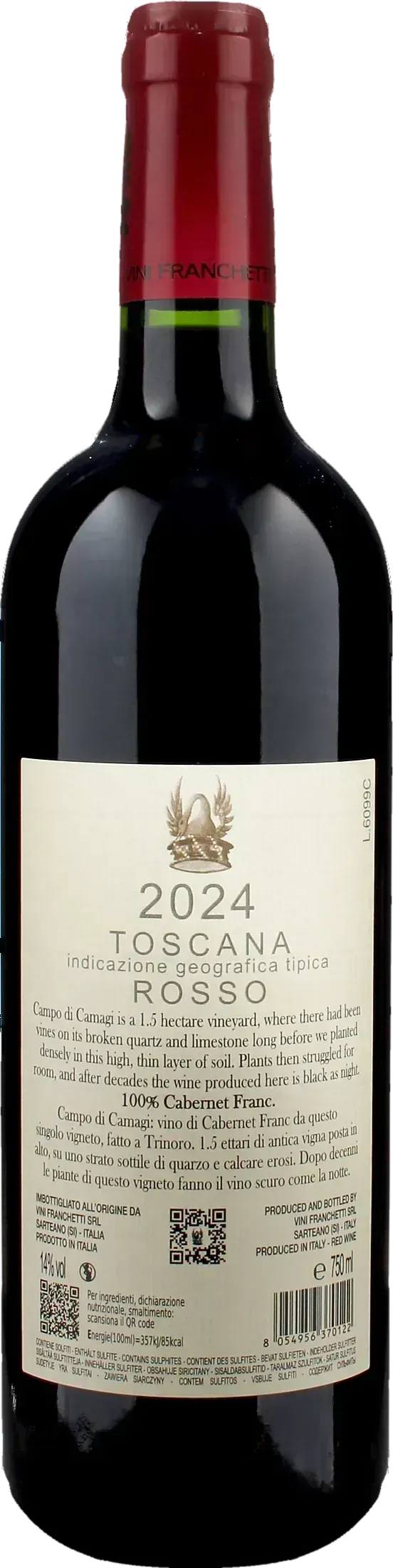 Tenuta di Trinoro Campo di Camagi Rosso 2024