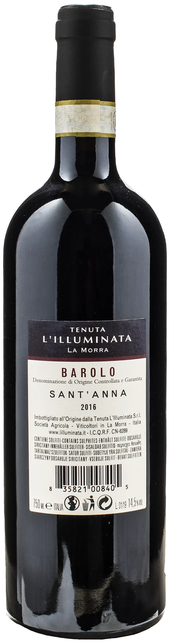 Tenuta Illuminata Barolo Sant'Anna 2016
