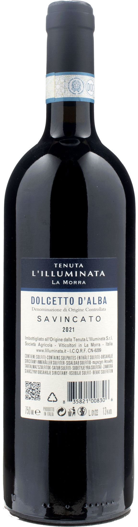 Tenuta L'Illuminata La Morra Dolcetto d'Alba Savincato 2021