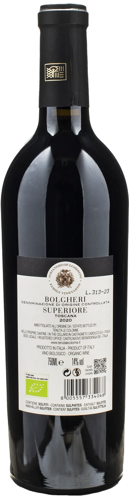 Tenuta Le Colonne Bolgheri Superiore 2020