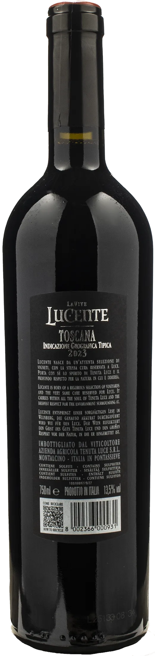 Tenuta Luce della Vite Lucente 2023