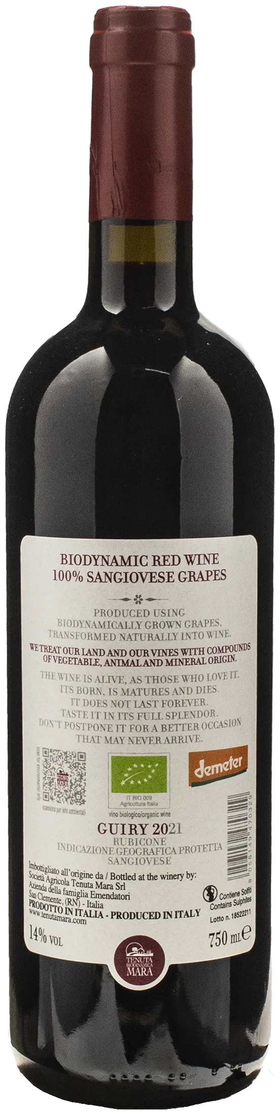 Tenuta Mara Guiry Sangiovese 2021