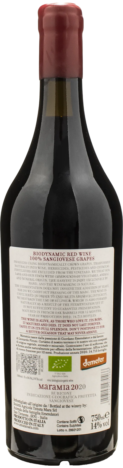 Tenuta Mara Maramia Sangiovese 2020