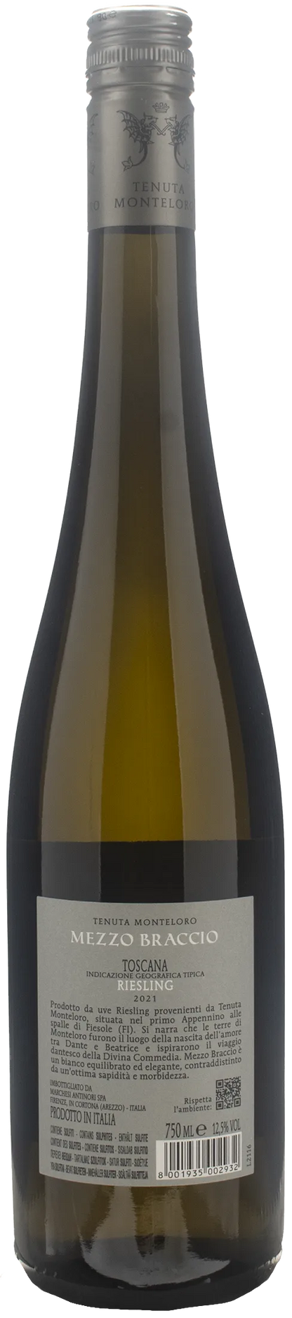Tenuta Monteloro Mezzo Braccio Riesling 2021
