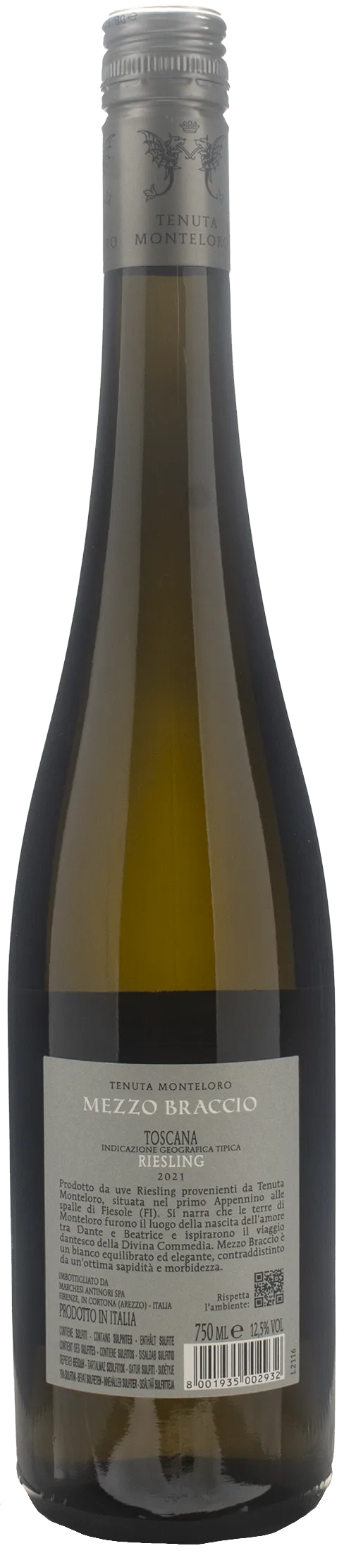 Tenuta Monteloro Mezzo Braccio Riesling 2021