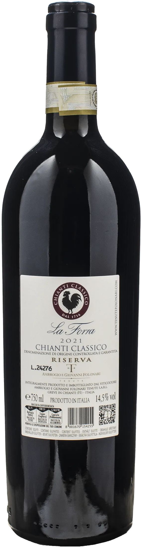 Tenuta Nozzole Chianti Classico La Forra Riserva 2021