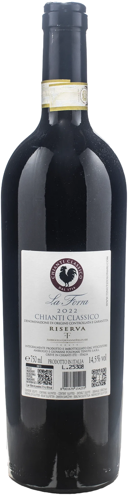 Tenuta Nozzole Chianti Classico Riserva La Forra 2022
