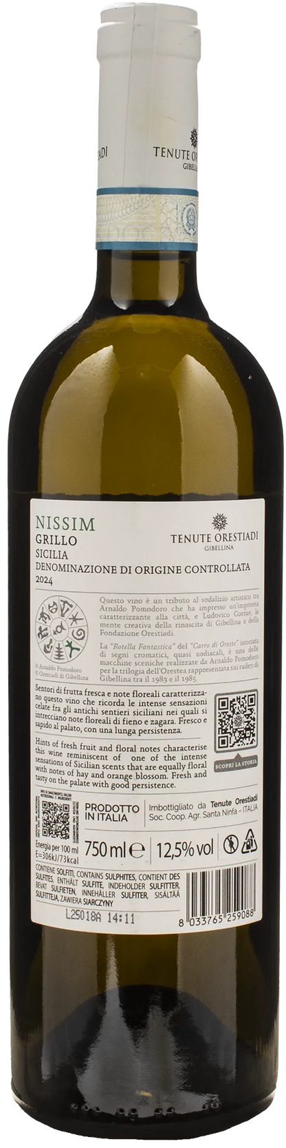 Tenuta Orestiadi Gibellina Nissim Grillo 2024