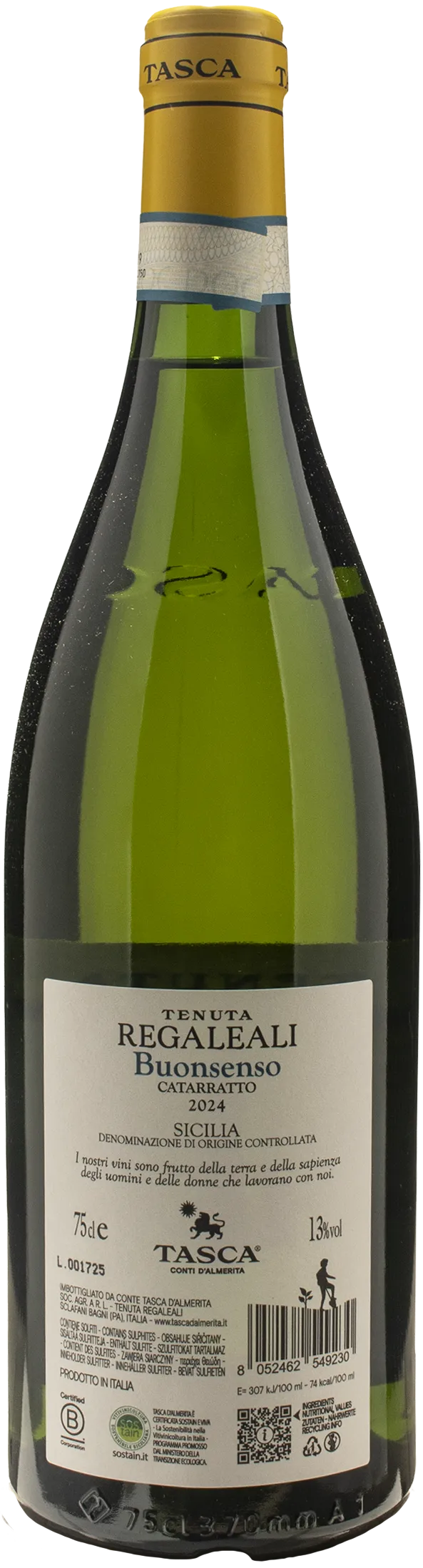 Tenuta Regaleali Catarratto Buonsenso 2024