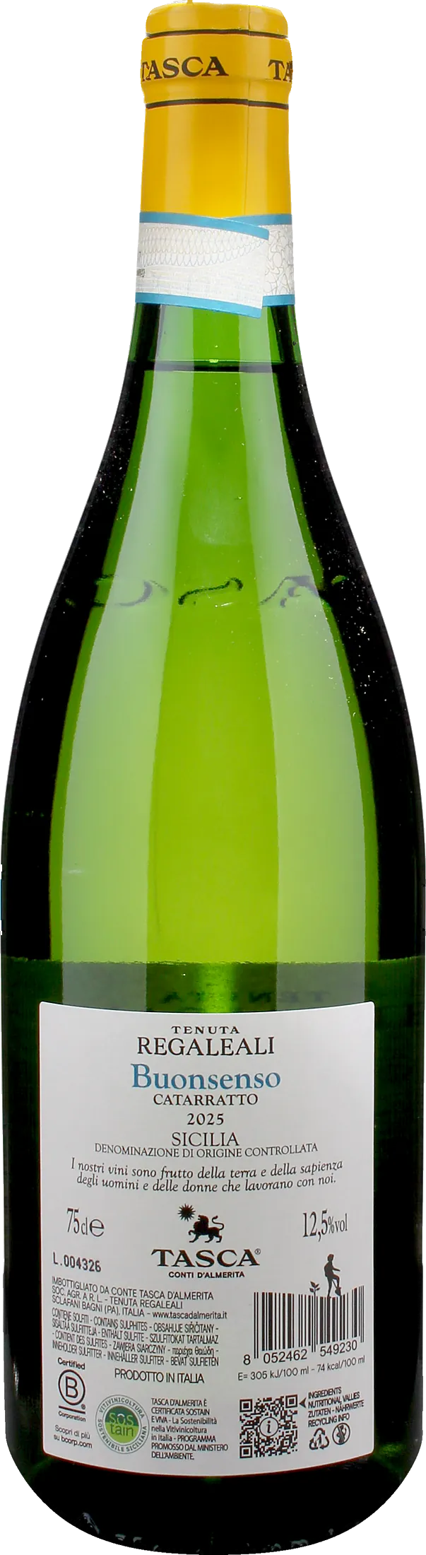 Tenuta Regaleali Catarratto Buonsenso 2025