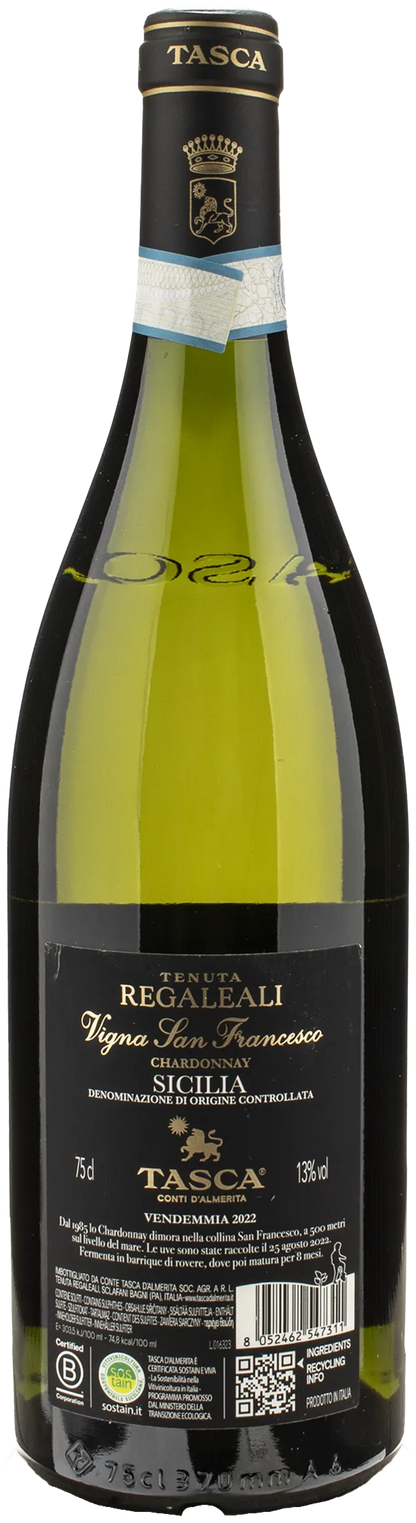 Tenuta Regaleali Chardonnay Vigna San Francesco 2022