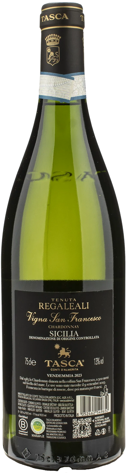 Tenuta Regaleali Chardonnay Vigna San Francesco 2023