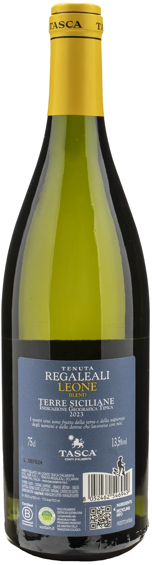 Tenuta Regaleali Tasca d'Almerita Leone Blend 2023