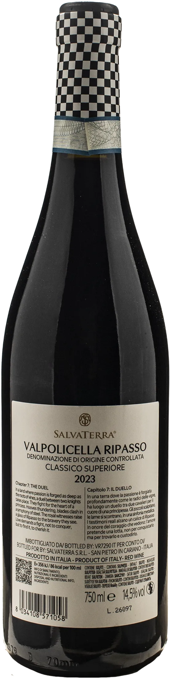 Tenuta Salvaterra Valpolicella Ripasso Classico Superiore 2023