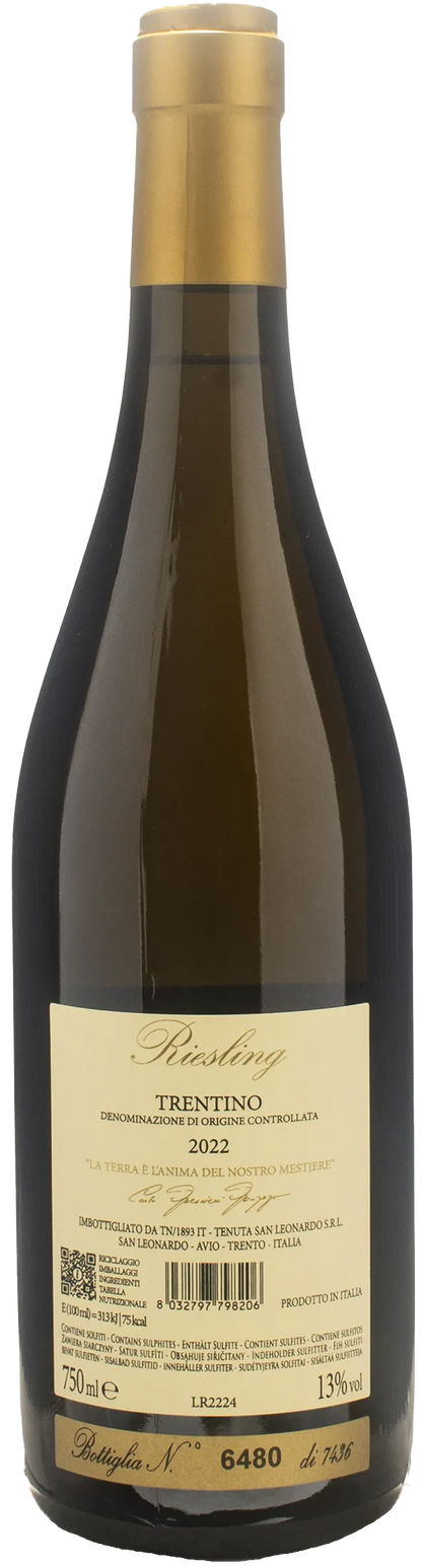 Tenuta San Leonardo Riesling 2022