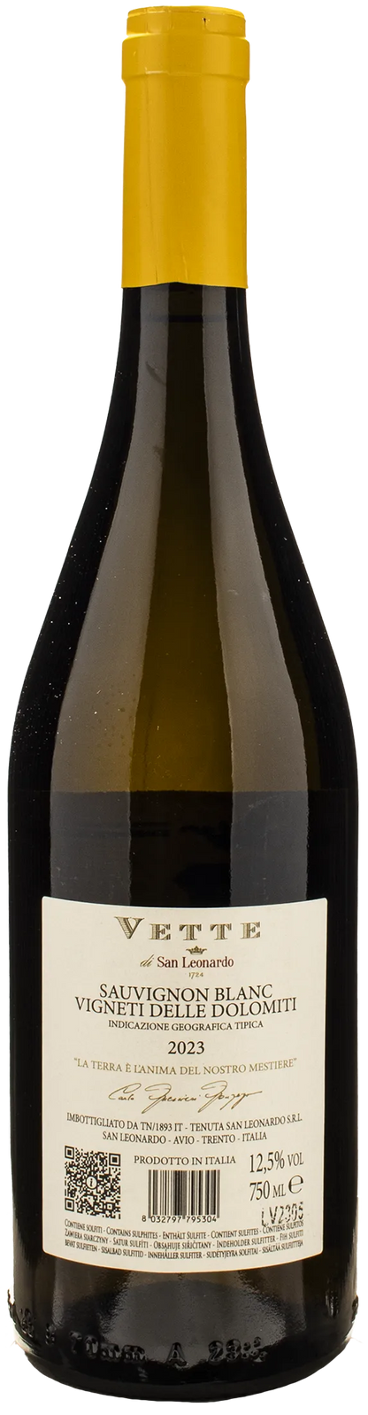 Tenuta San Leonardo Sauvignon Blanc Vette di San Leonardo 2023