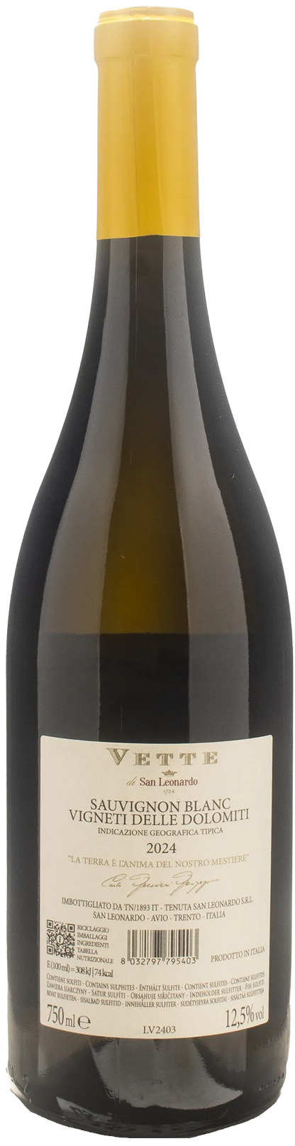 Tenuta San Leonardo Sauvignon Blanc Vette di San Leonardo 2024