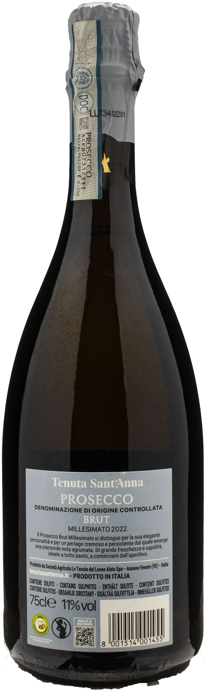 Tenuta Sant'Anna Prosecco Millesimato Brut 2022