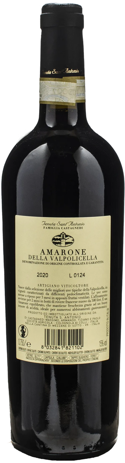 Tenuta Sant'Antonio Amarone della Valpolicella Antonio Castagnedi 2020