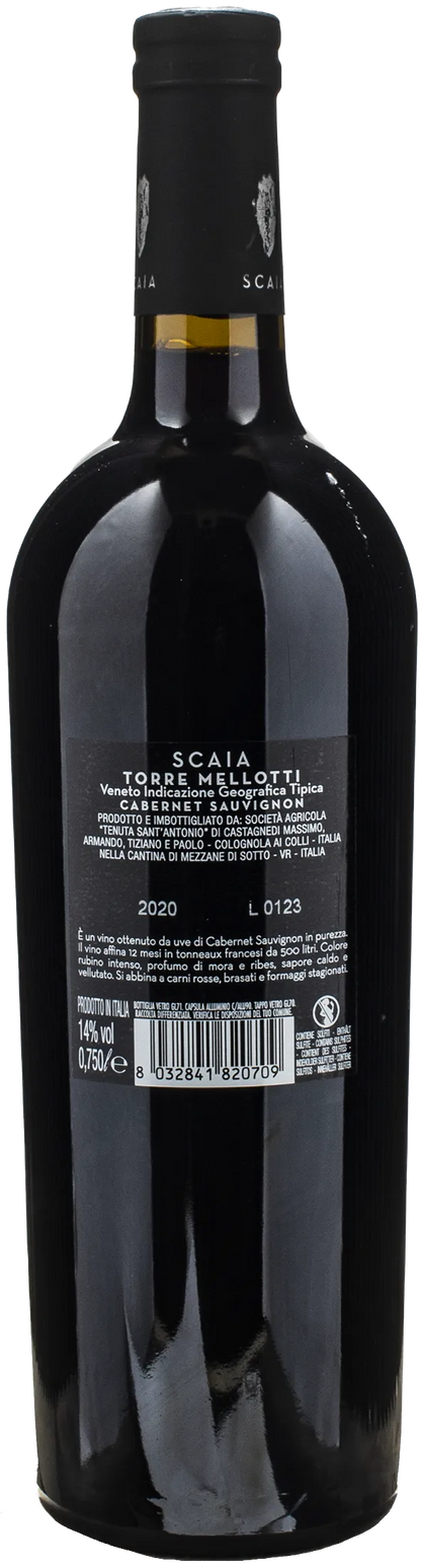 Tenuta Sant'Antonio Scaia Cabernet Sauvignon Torre Mellotti 2020