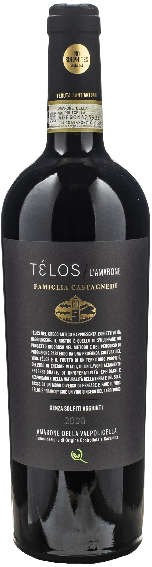 Tenuta Sant'Antonio Telos L'Amarone della Valpolicella Vegan 2020