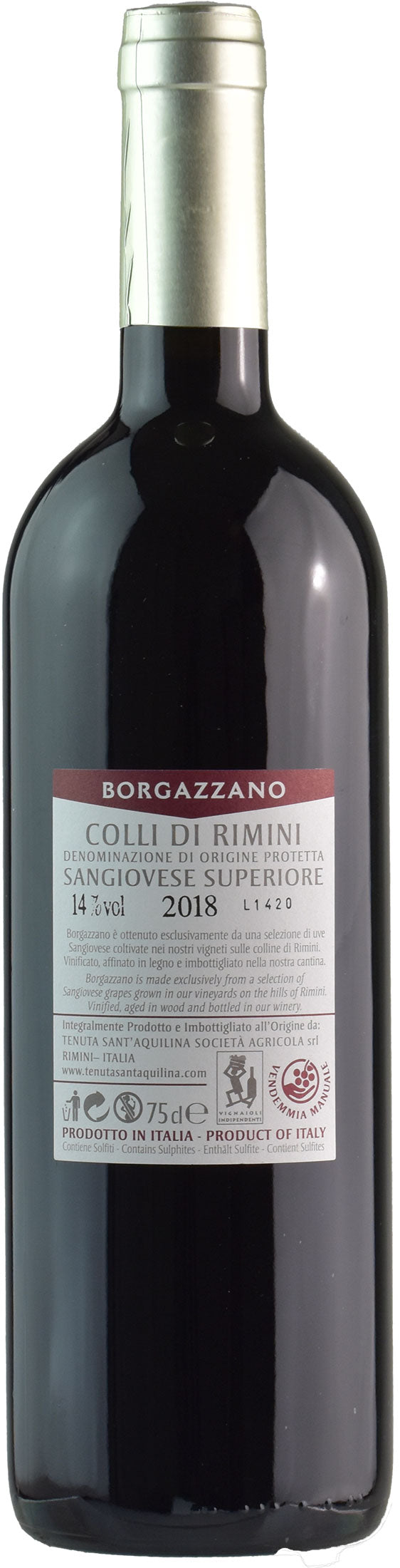 Tenuta Sant'Aquilina Sangiovese Superiore Borgazzano 2018