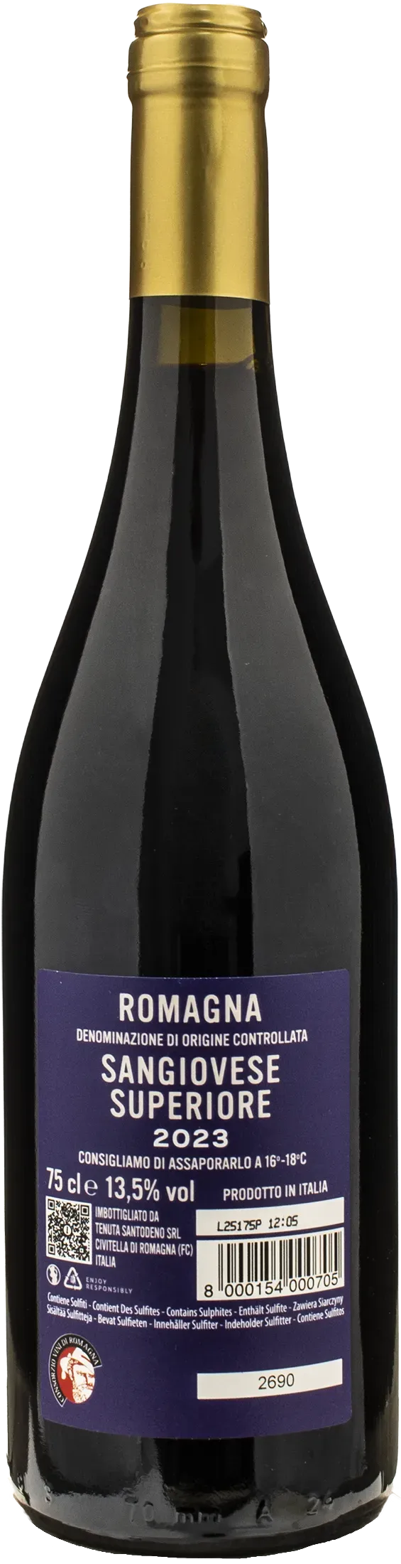 Tenuta Santodeno Romagna Sangiovese Superiore 2023