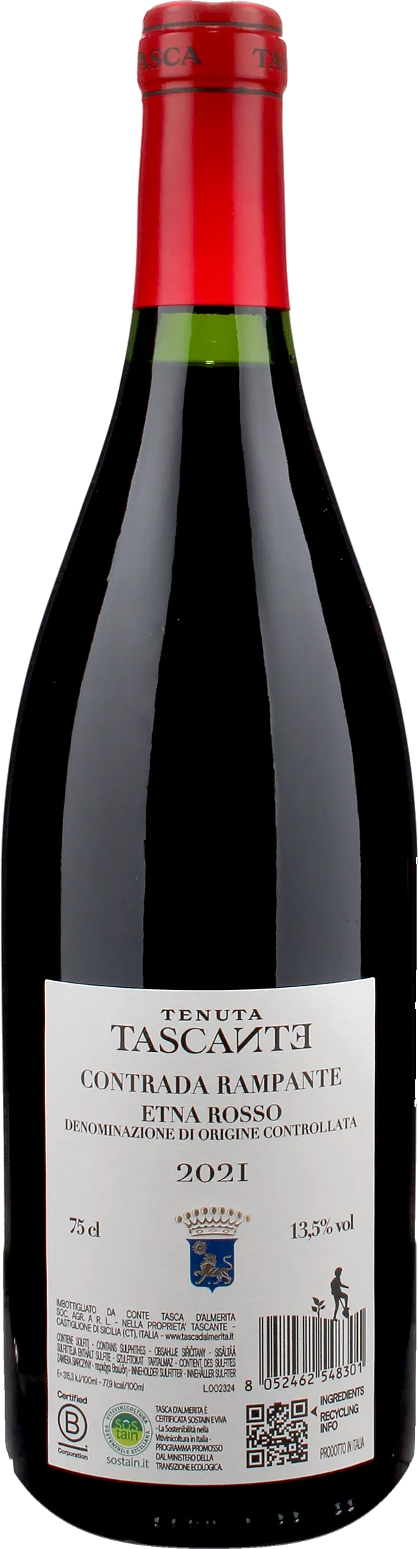Tenuta Tascante Etna Rosso Contrada Rampante 2021