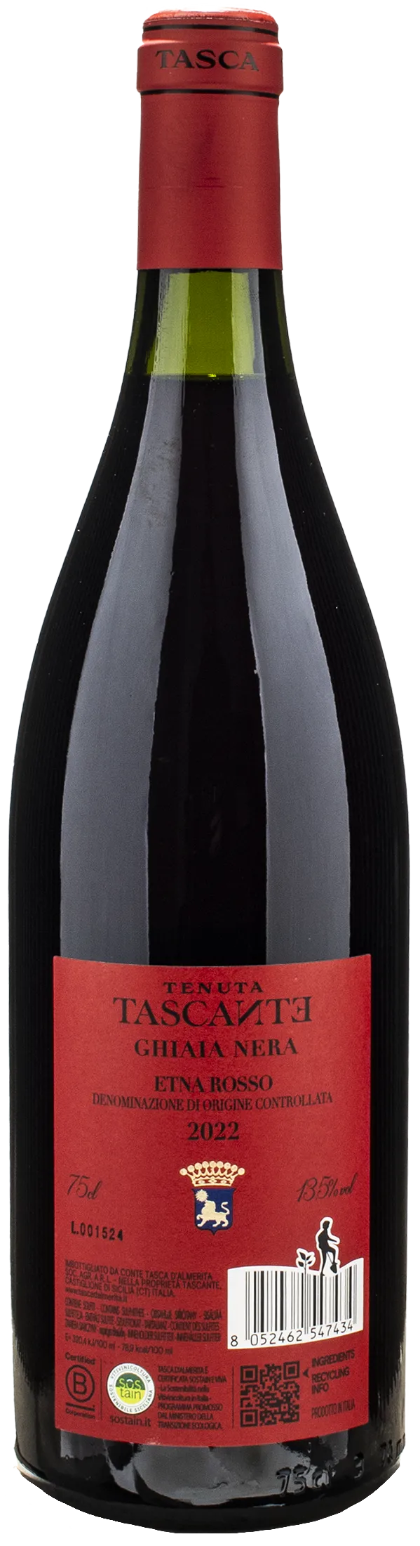 Tenuta Tascante Etna Rosso Ghiaia Nera 2022