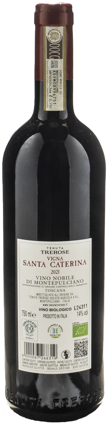 Tenuta Trerose Vino Nobile di Montepulciano Vigna Santa Caterina 2021