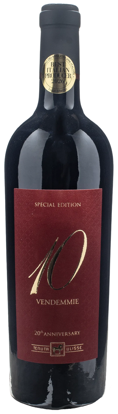 Tenuta Ulisse 10 Vendemmie Special Edition 20esimo Anniversario Rosso