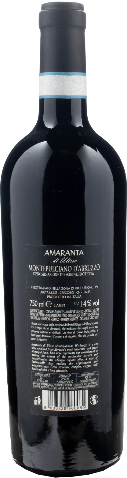Tenuta Ulisse Montepulciano d'Abruzzo Amaranta 2021