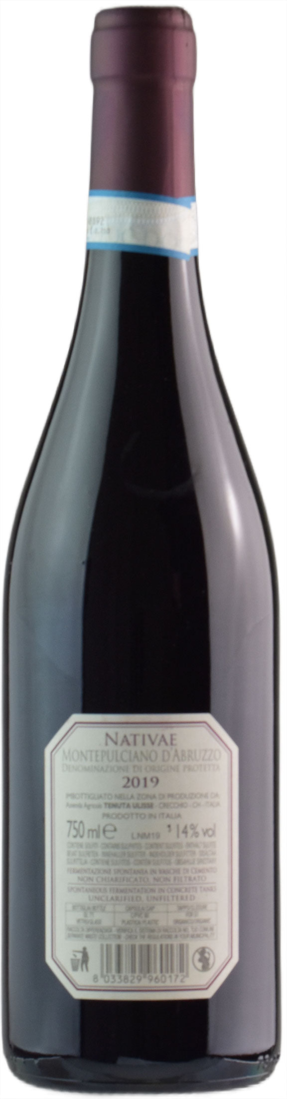 Tenuta Ulisse Nativae Montepulciano d'Abruzzo 2019