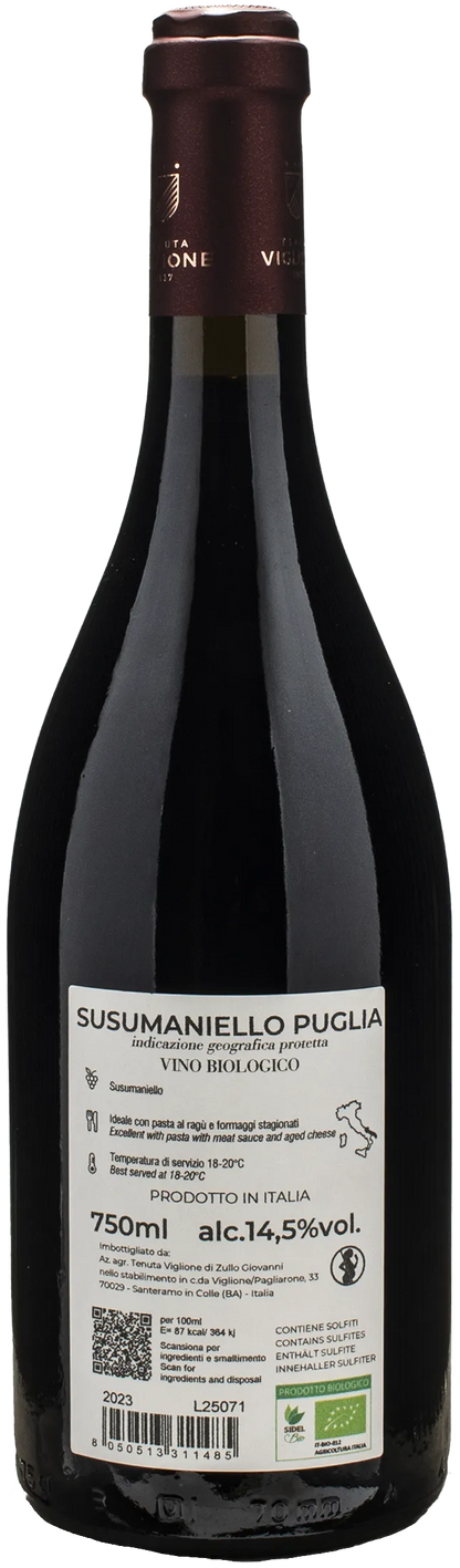 Tenuta Viglione Morso Rosso Susumaniello 2023