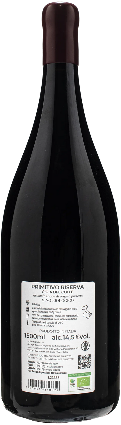 Tenuta Viglione Primitivo Gioia del Colle Marpione Riserva Magnum 2020