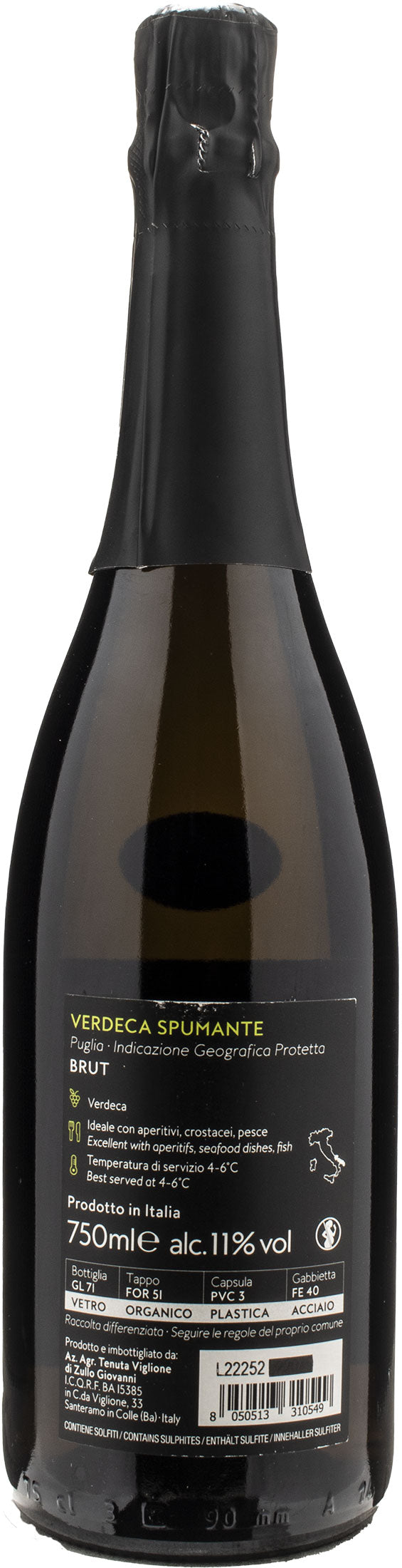 Tenuta Viglione Verdeca Spumante Brut