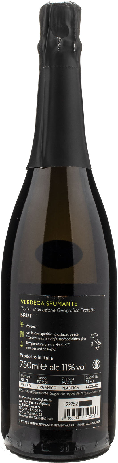 Tenuta Viglione Verdeca Spumante Brut